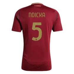 AS Roma Ndicka #5 Fußballtrikots 2024-25 Heimtrikot Herren
